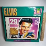 1992 Elvis Stamp 550 Piece Puzzle - New Old Stock