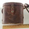 Vintage Leather Binoculars Case