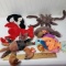 Lot of 6 Ty Beanie Babies Sea Creatures and 1 Scorpion with Tags Attached