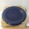 Lot of 7 Cobalt Blue Fiesta Ware Dinner Plates