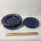 Lot of 7 Pieces Cobalt Blue Fiesta Ware