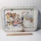 Vintage Child’s Metal TV Dinner Tray