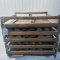 Antique Wood Egg Crate