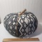 Cloth Decorative Pumpkin with Wood Stem