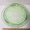 Uranium Glass Cake Plate