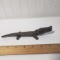 Vintage Brass Alligator Nutcracker