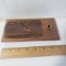 Laser Engraved Solid Walnut Pen Holder with Box