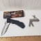 Buckshot Knife and Kowell Multi Purpose Knife/Lighter
