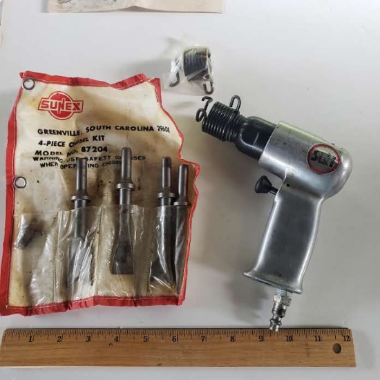 Sunex Model SI 235K Short Impact Cutter with Accessories - Works