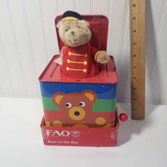 FAO Schwarz Bear In the Box - Works