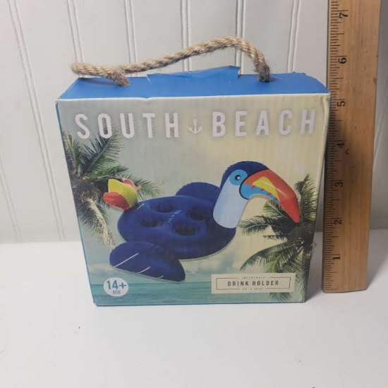 Inflatable Drink Holder - Holds 4 Drinks