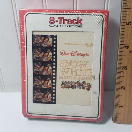 Sealed Vintage 8 Track - Walt Disney’s Snow White and The Seven Dwarfs