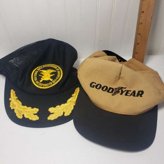 Lot of 2 Vintage Hats