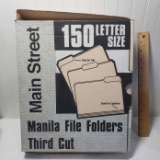 Box of Manila File Folders