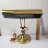 Mid Century Articulating Brass Piano/Desk Lamp