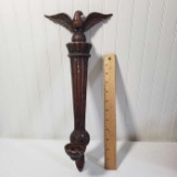 Vintage Metal Delta Eagle Candle Holder Sconce