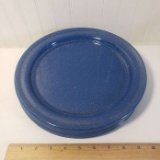 Lot of 10 Newer Enamelware Plates