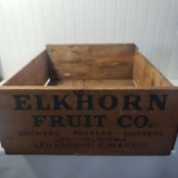 Elkhorn Fruit Wood Crate