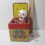 Vintage Jack In the Box “Jolly The Clown “