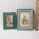 Lot of 2 Antique Postcards