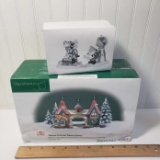 Dept. 56 “Welcome To Elf Land “ Gateway Entrance and Village Accessories