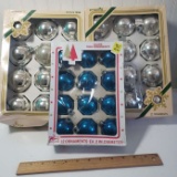 Lot of Vintage Glass Christmas Ornaments