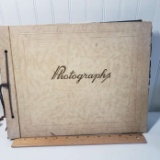 Vintage Photo Album with Pictures