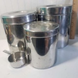 Stainless Steel Canister Set