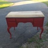 Vintage Wood Desk For Repurposing or Redoing