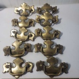 Lot of 10 Vintage Drawer Handles