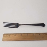 Antique Wallace Sterling Silver Fork
