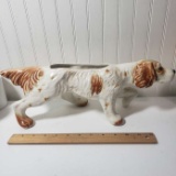 Vintage Unmarked Pointer Dog Planter