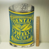 Dental Snuff Paper Sign - Reproduction