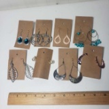 Lot of 8 Pairs New Earrings
