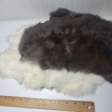 Lot of 2 Furs For Crafts