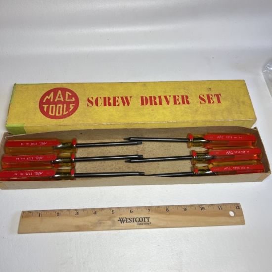 MAC Tools Torx Bit Screw Driver Set in Original Box