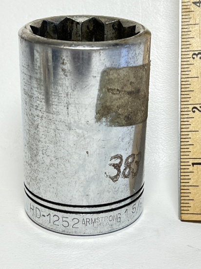 Armstrong HD-1252 USA 1-5/8 Armaloy Socket
