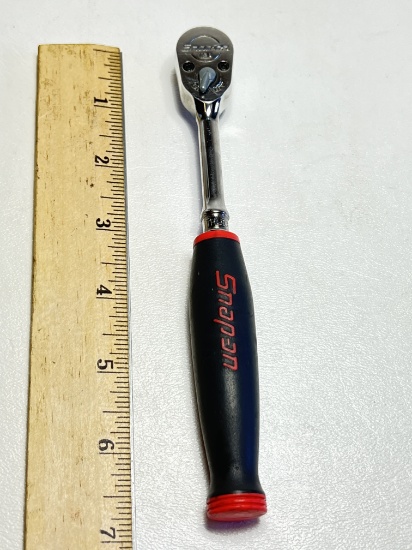 SNAP-ON 1/4" Drive 7" Ratchet with Soft Grip Handle #THL936A