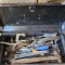 Kobalt Metal Tool Box and Assorted Tools