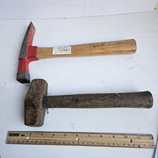 Lot of 2 Assorted Hammers