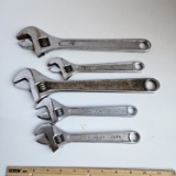 Lot of Crescent Wrenches