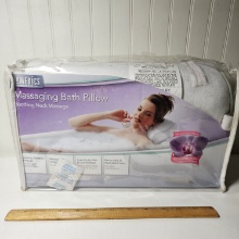 Homedics massaging 2025 bath pillow