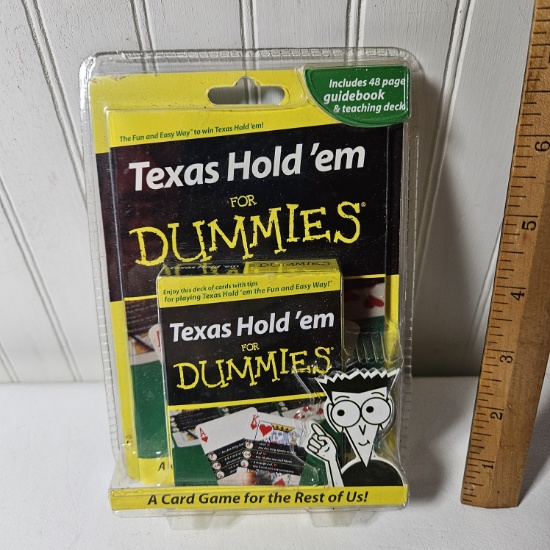 Texas Hold ’em For Dummies Card Game