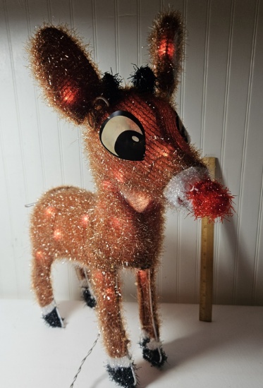 Rudolph The Red Nosed Reindeer Lighted Decor