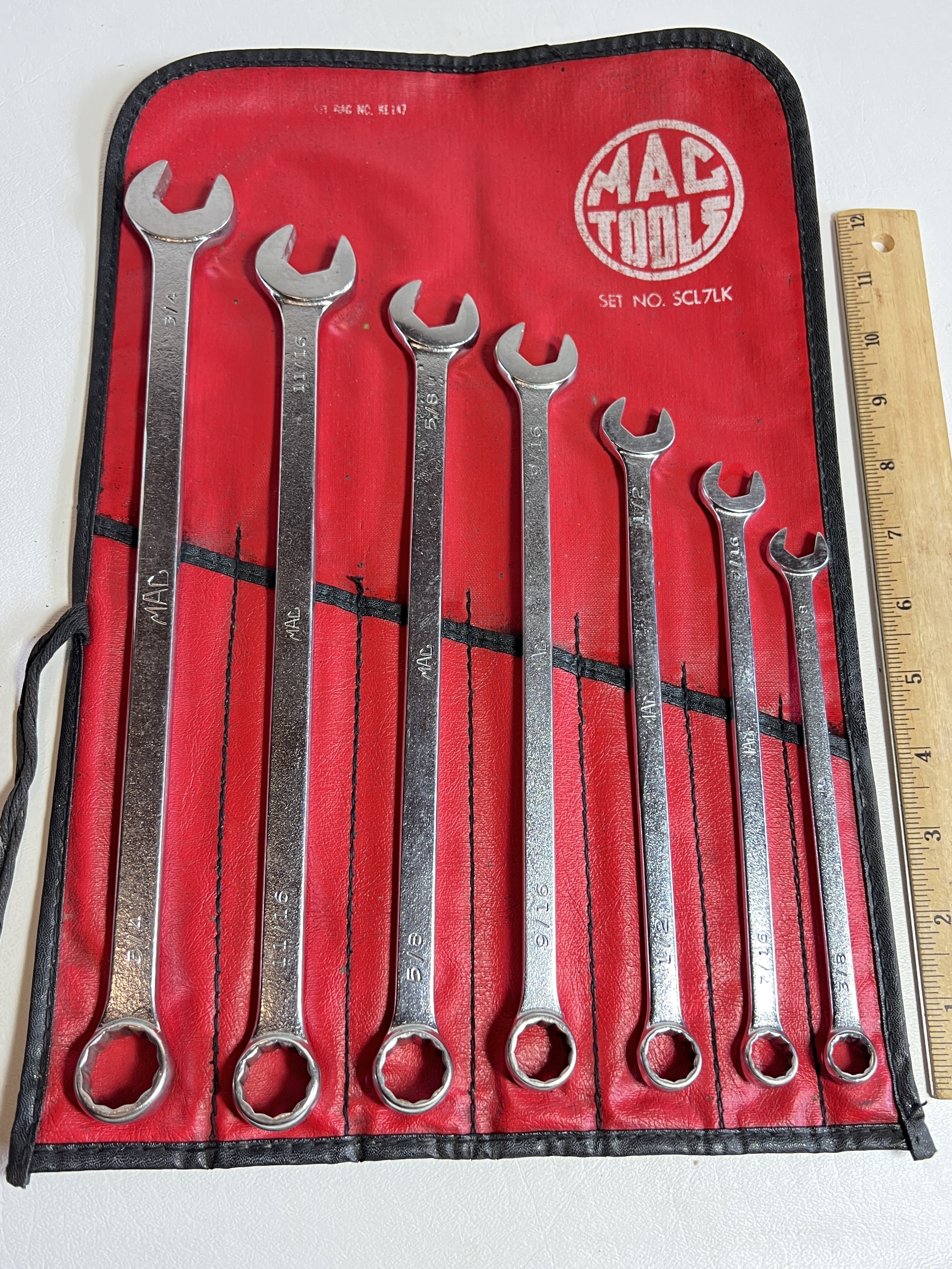 MAC Tools SCL7LK 7Pc SAE XL Extra Long | Proxibid