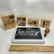 Lot of Rubber Stamps & Ink Pad