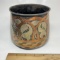 Pretty Copper & Brass Etched Vessel Made in Egypt