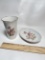 Porcelain Dish & Cup Made in West Germany