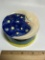Pottery Moon & Stars Trinket Box