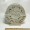 6 pc Carved Soapstone Elephant Coaster in Soapstone Base